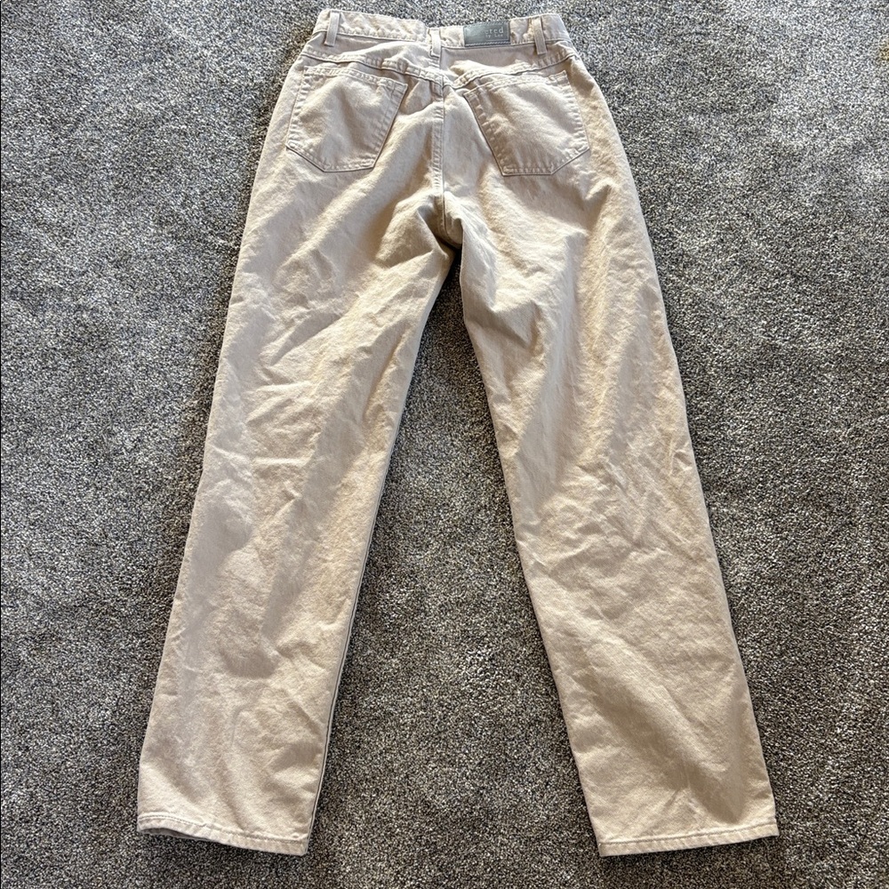 Lee Riveted Tan Retro Pants - Picture 4 of 6